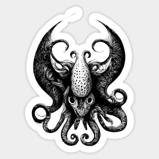 Happy Octopus Sticker